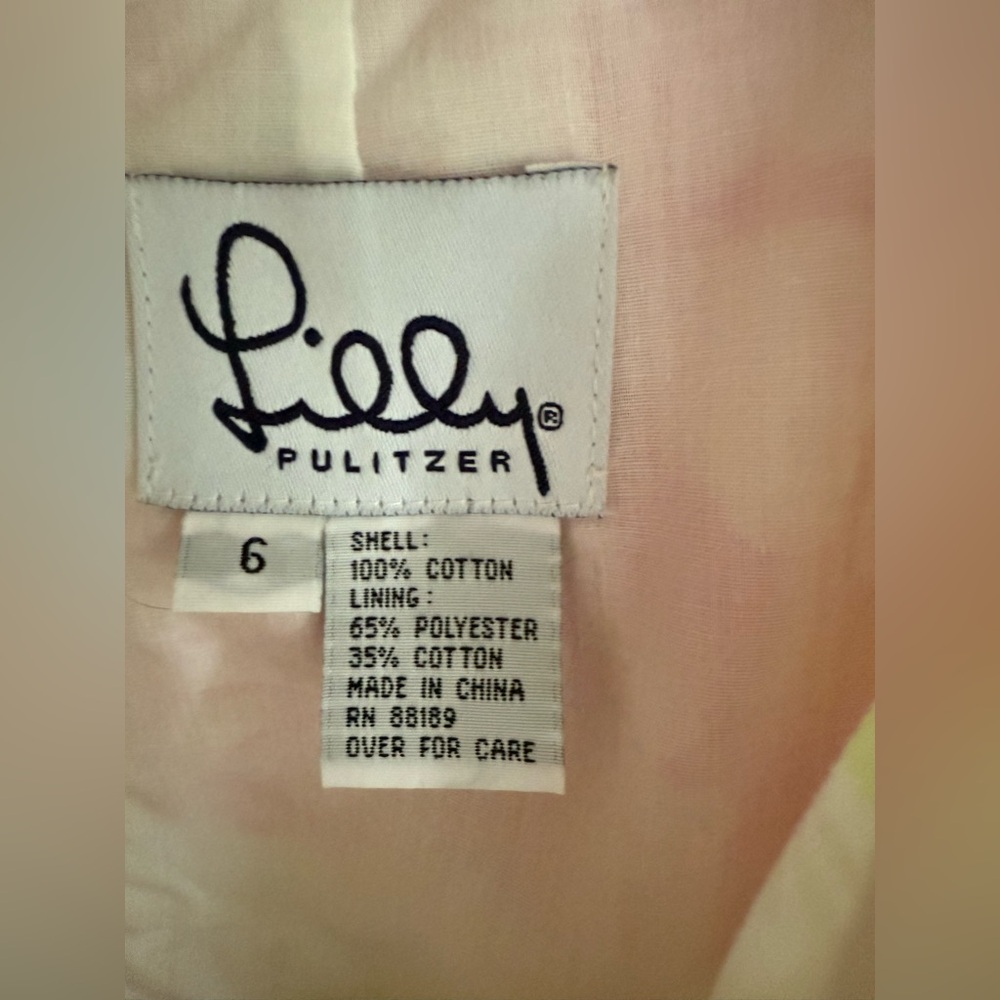 Lilly Pulitzer Vintage Patchwork Shift Sleeveless… - image 4